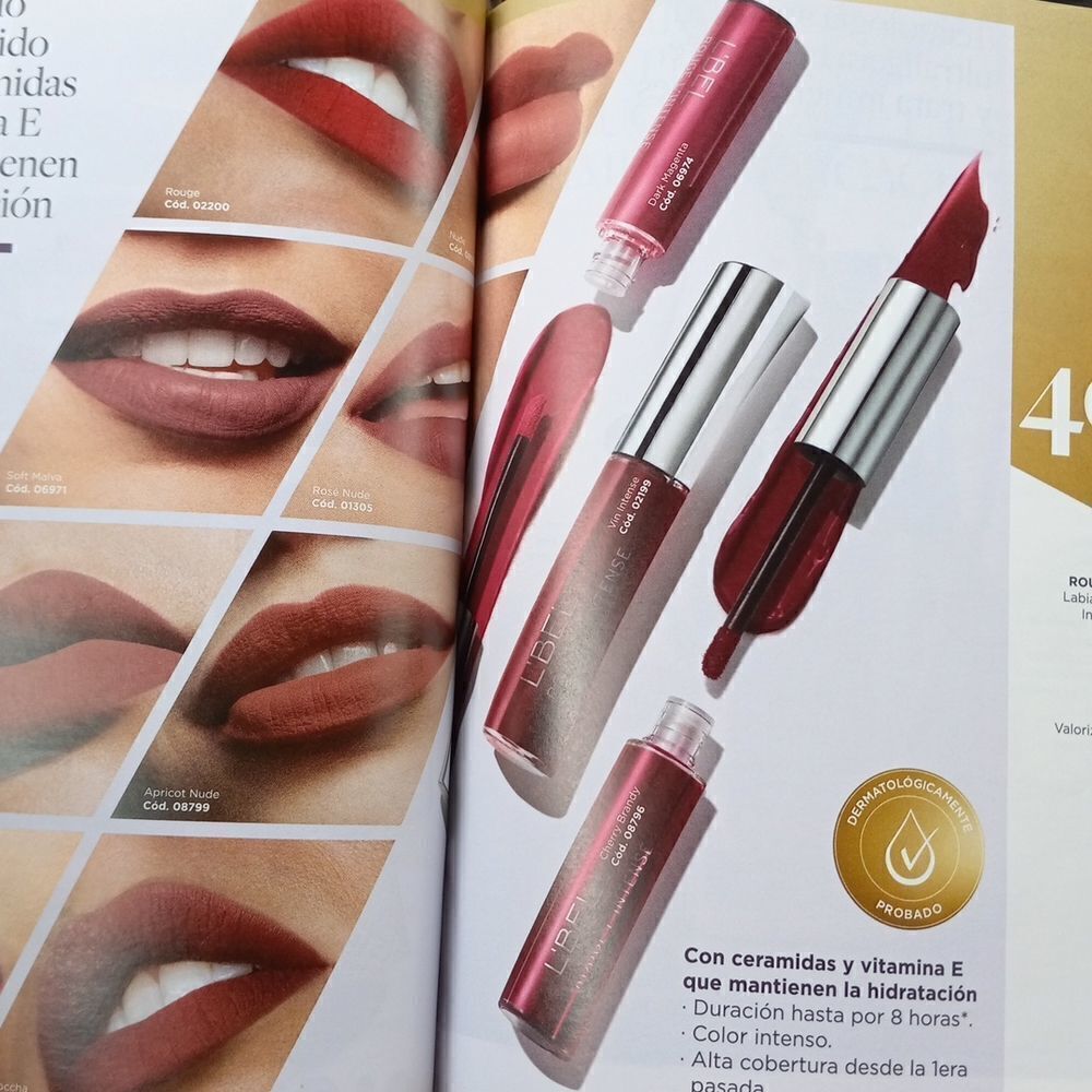 Coral Lbel Rouge intense liquid Lipstick